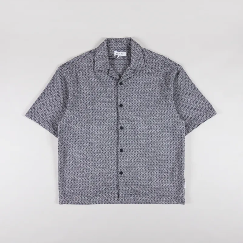 Edwin Saga Shirt Black White