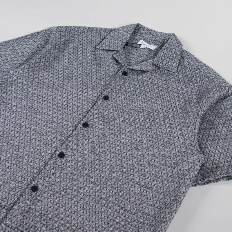 Edwin Saga Shirt Black White-1