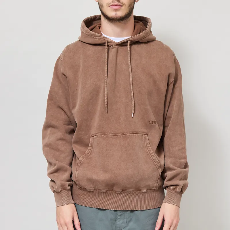 Edwin Axiom Hoodie Sweat Brown