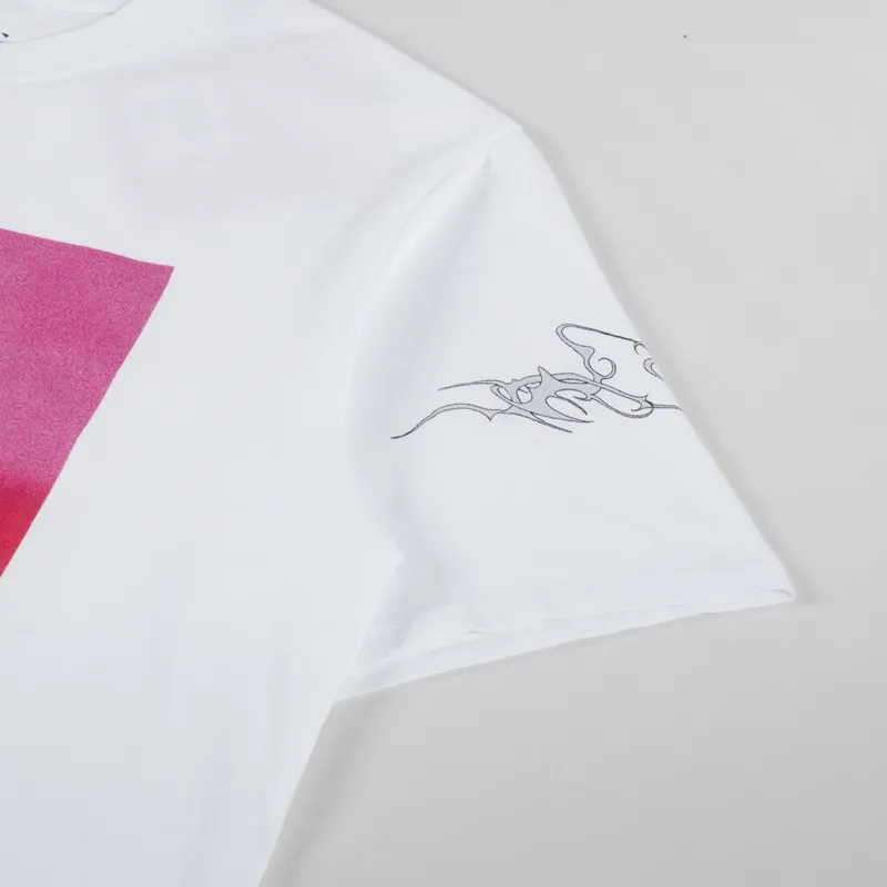 Edwin Hold My Gaze T Shirt White-2