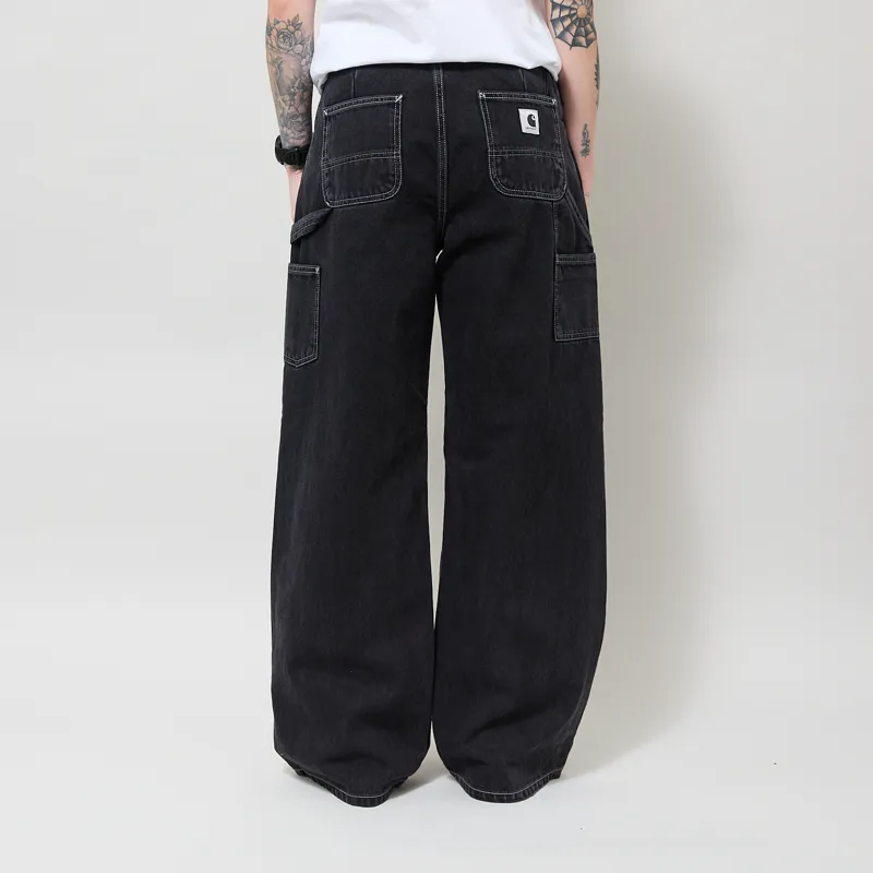 Carhartt WIP Womens Jens Pants Black Stone Washed-2