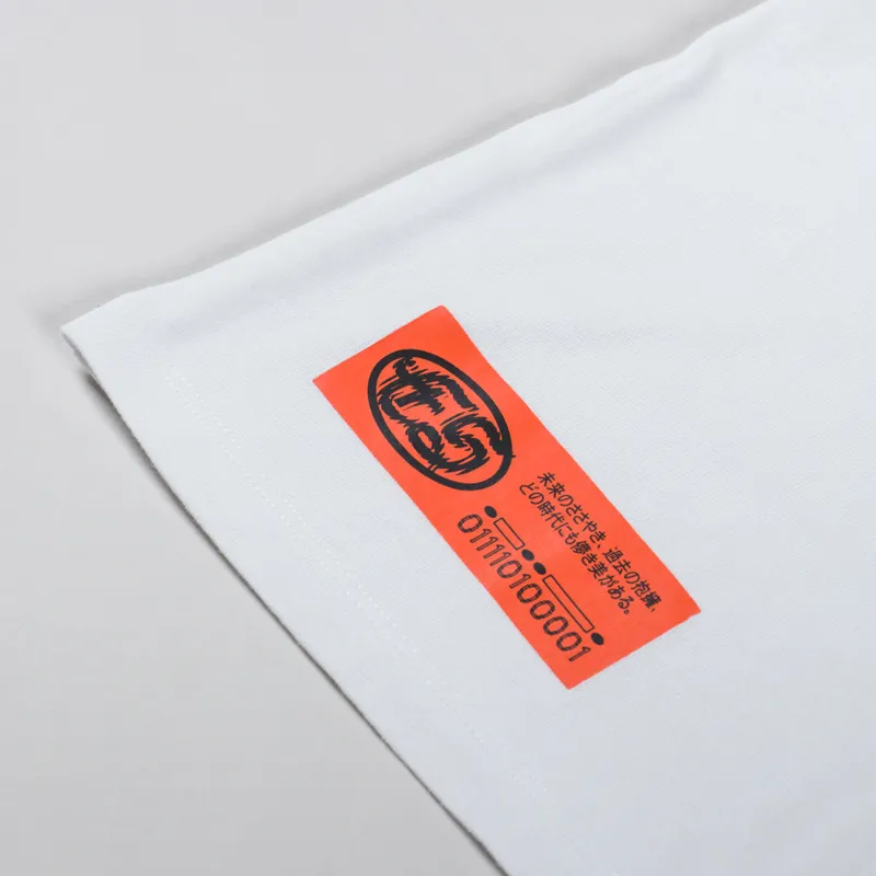 Edwin Spiral Sighs T Shirt White-5