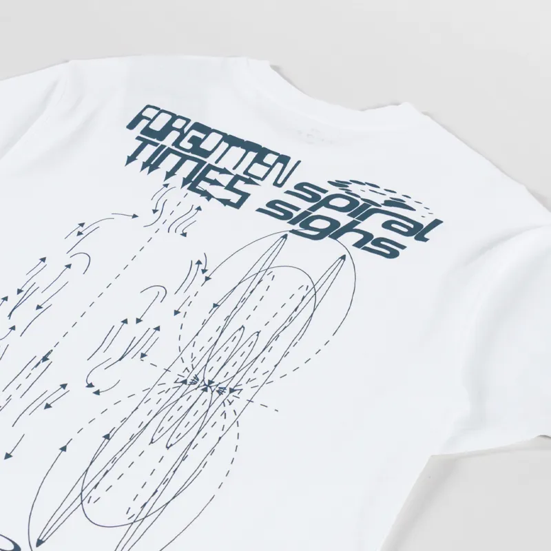 Edwin Spiral Sighs T Shirt White-2