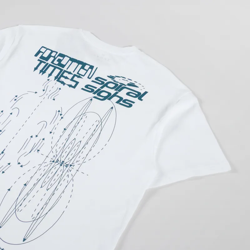 Edwin Spiral Sighs T Shirt White-2