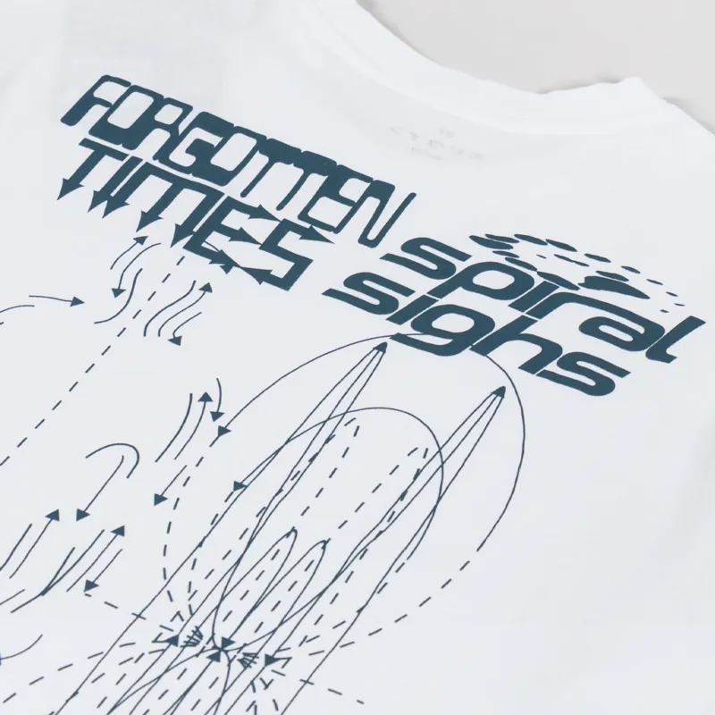 Edwin Spiral Sighs T Shirt White-4