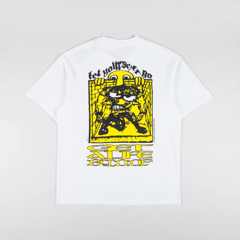 Edwin Get A Life T Shirt White
