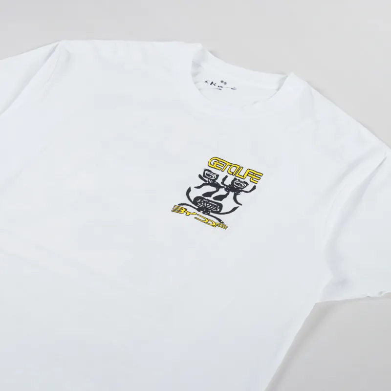 Edwin Get A Life T Shirt White-3
