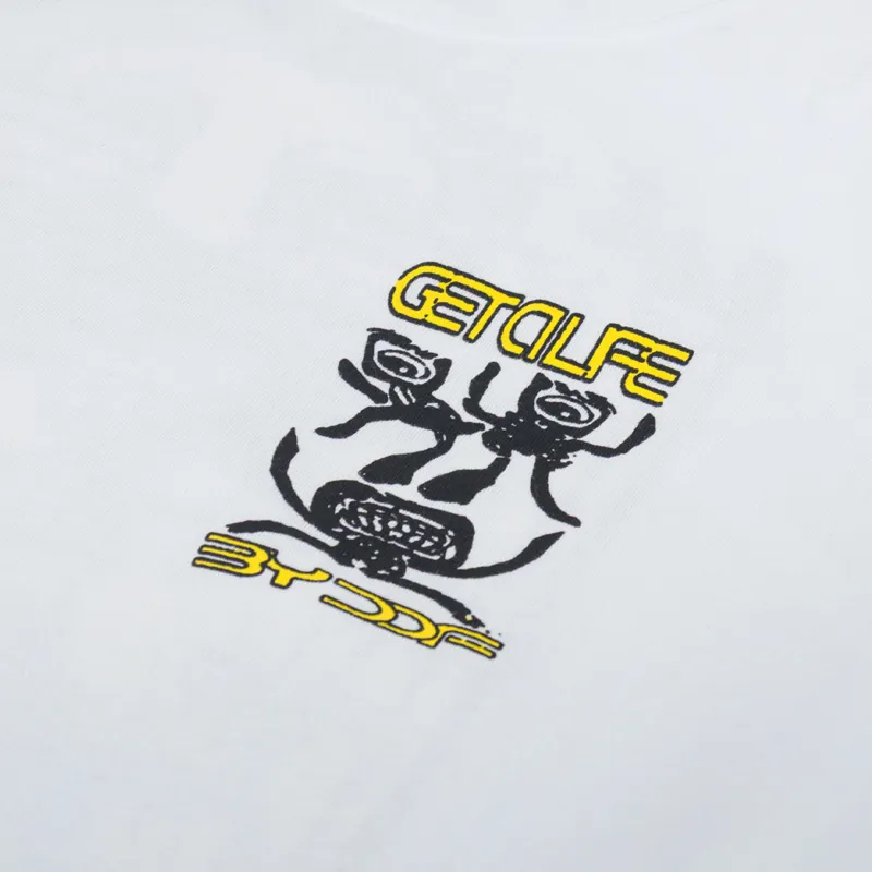 Edwin Get A Life T Shirt White-5