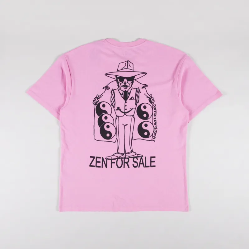 Edwin Zen For Sale T Shirt Begonia Pink