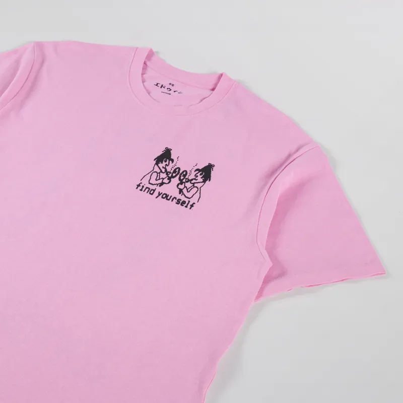 Edwin Zen For Sale T Shirt Begonia Pink-3
