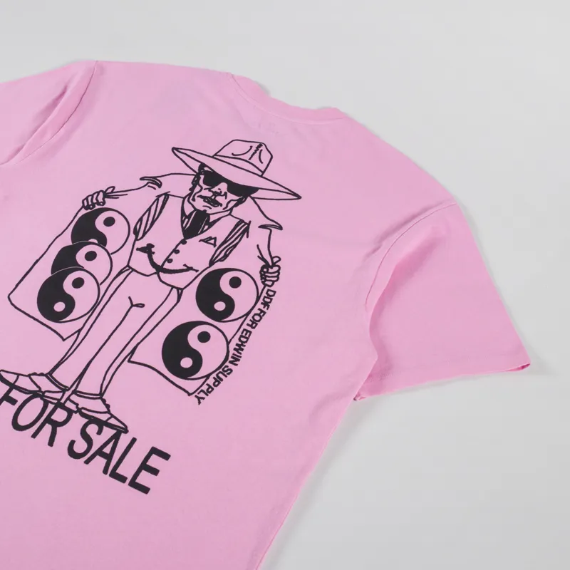 Edwin Zen For Sale T Shirt Begonia Pink-2