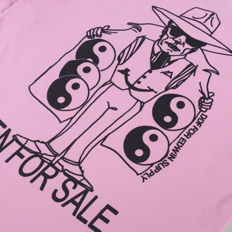 Edwin Zen For Sale T Shirt Begonia Pink-4