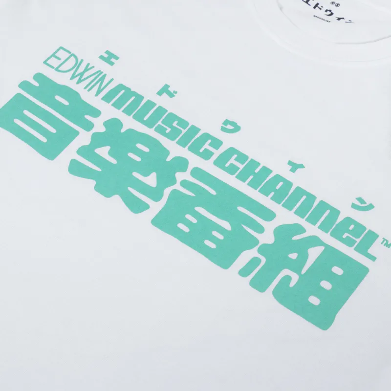 Edwin Ongaku T Shirt White-2