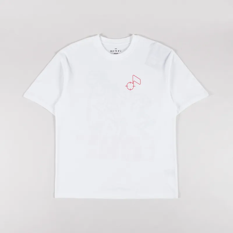 Edwin Charmer T Shirt White-1