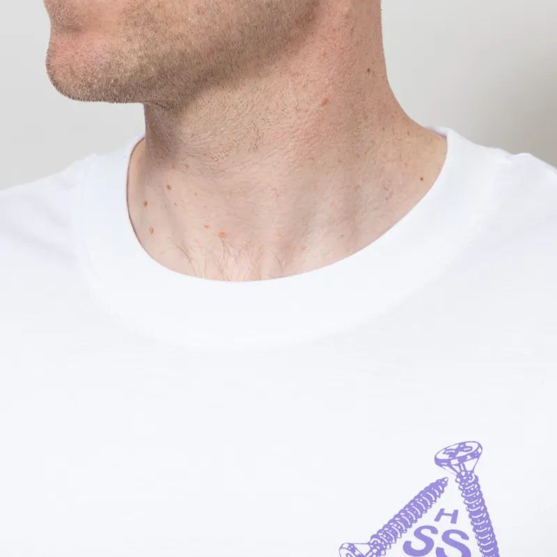 Edwin Hardware Store Shibuya T Shirt White-3