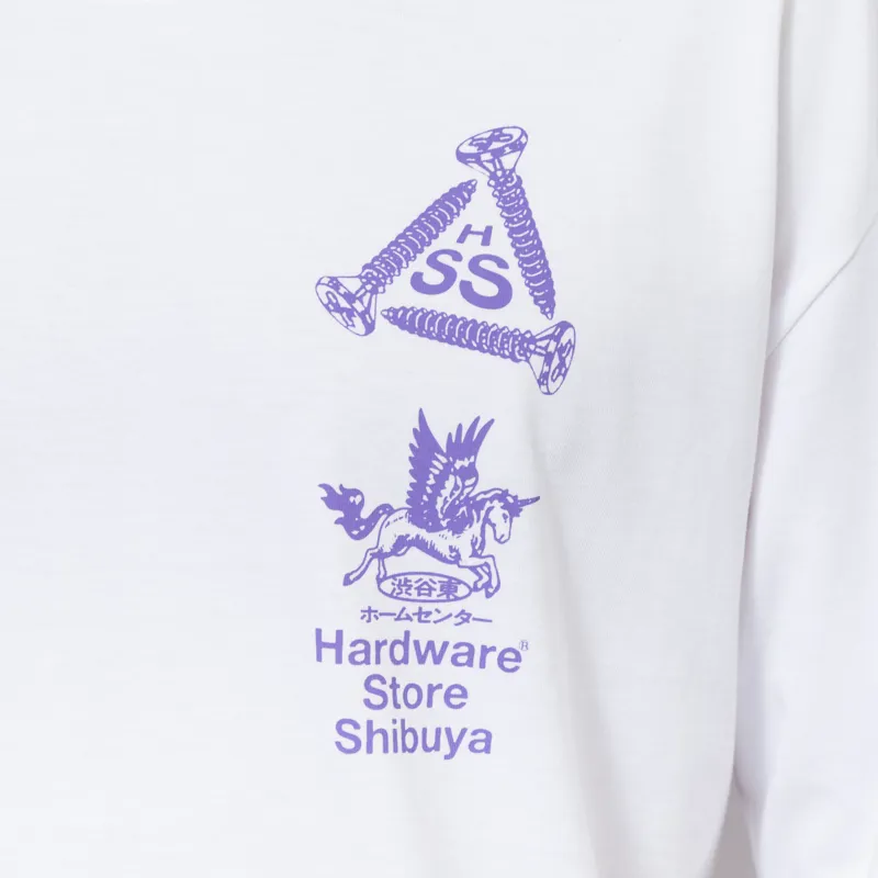 Edwin Hardware Store Shibuya T Shirt White-4
