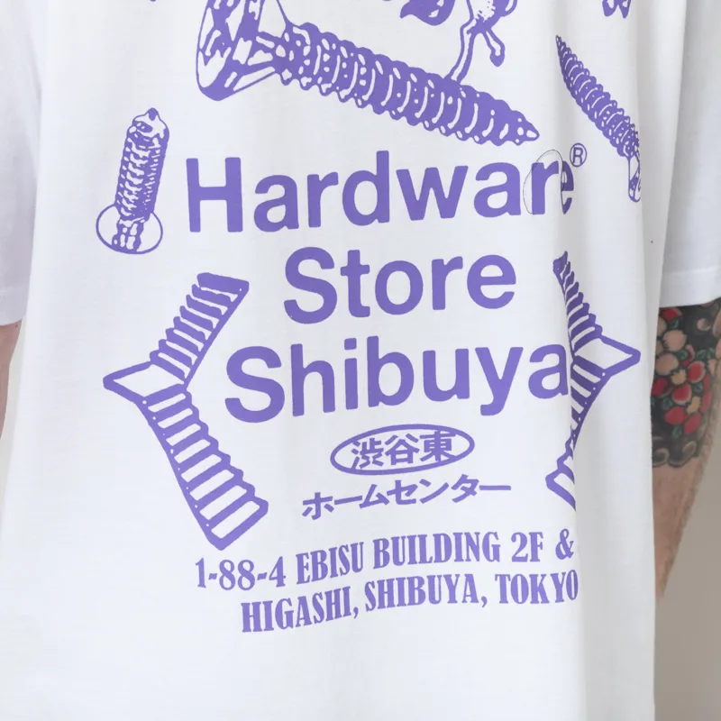 Edwin Hardware Store Shibuya T Shirt White-5