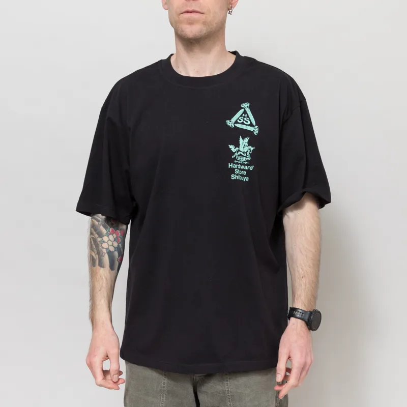 Edwin Hardware Store Shibuya T Shirt Black-2