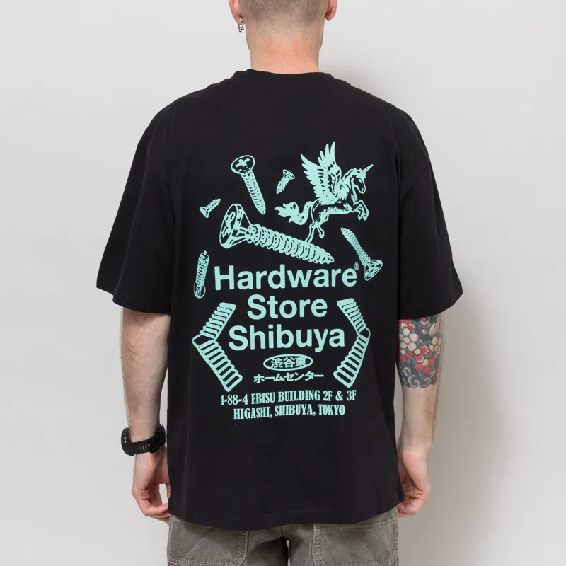 Edwin Hardware Store Shibuya T Shirt Black