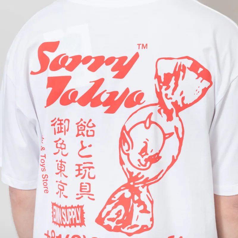 Edwin Sorry Tokyo T Shirt White-2