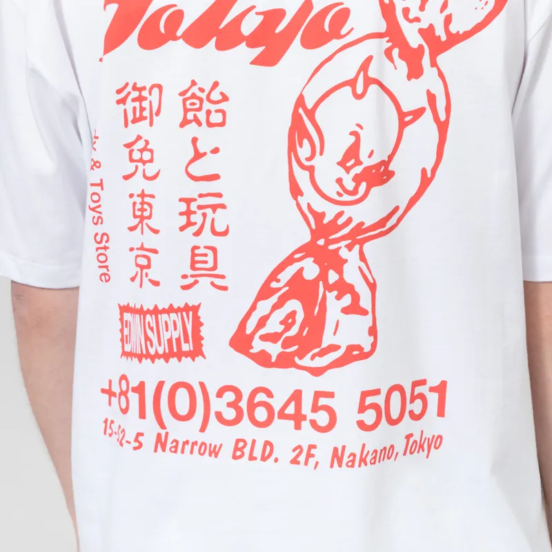 Edwin Sorry Tokyo T Shirt White-3