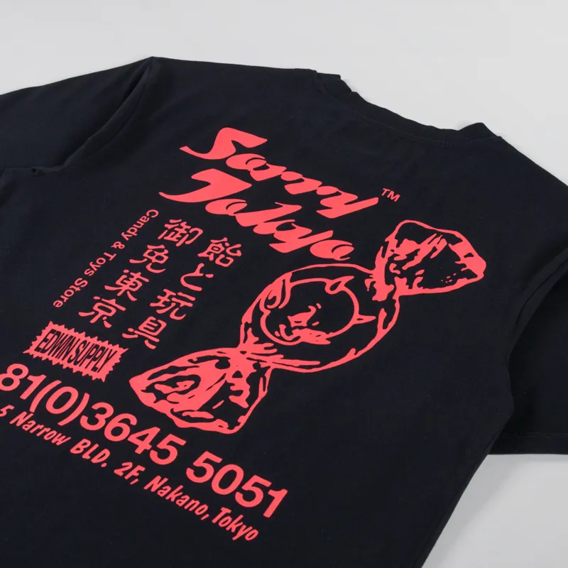 Edwin Sorry Tokyo T Shirt Black-2