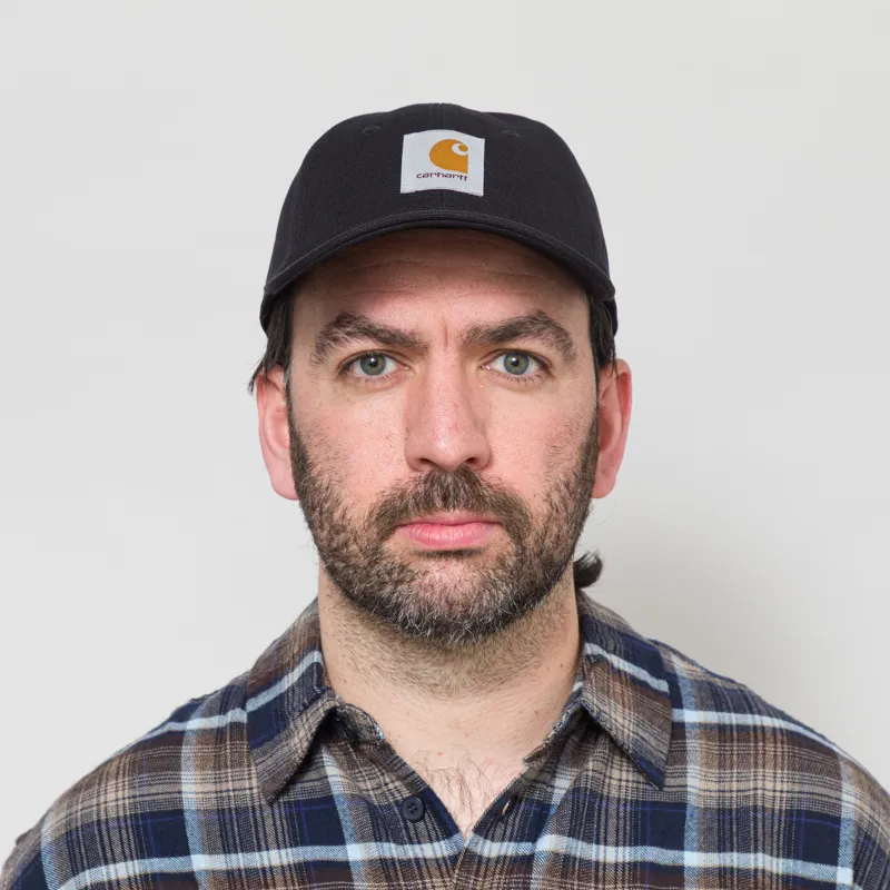 Carhartt WIP Canvas Cap Black-1