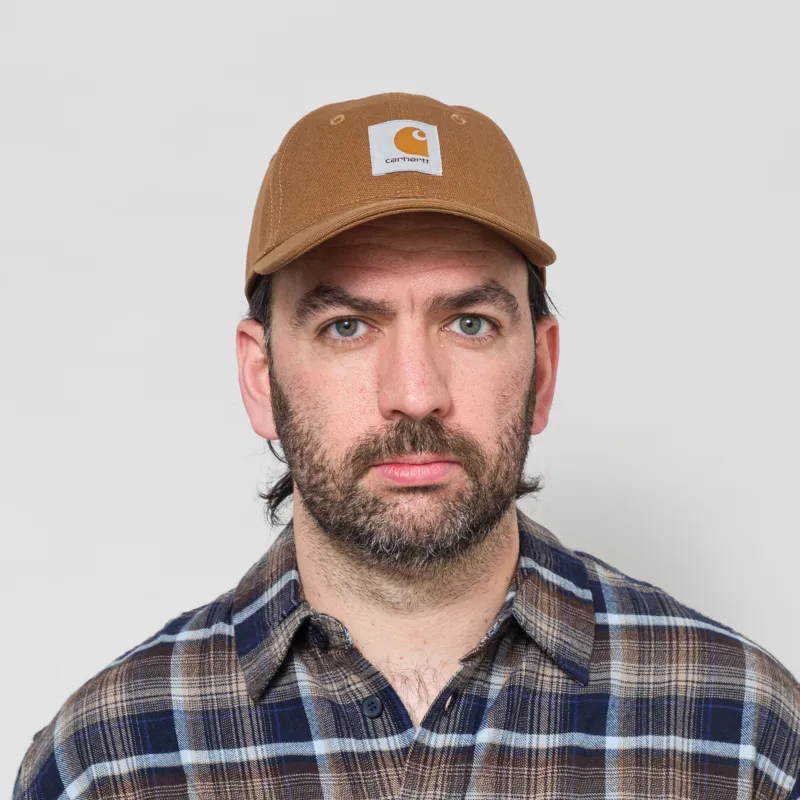 Carhartt WIP Canvas Cap Hamilton Brown-1