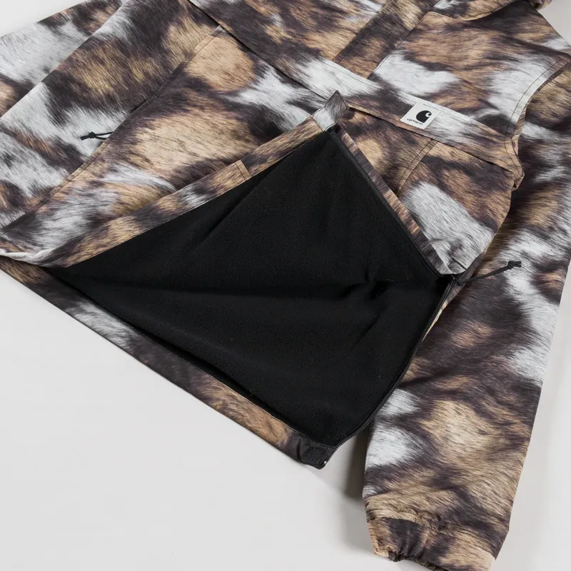 Carhartt WIP Womens Nimbus Pullover Wild Dog Print-5