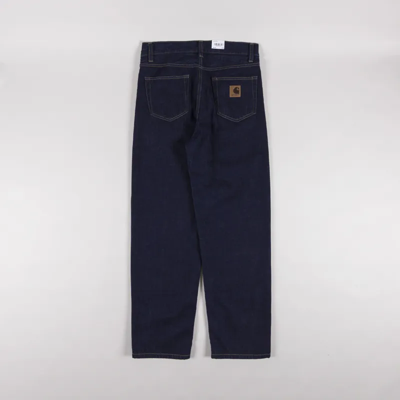Carhartt WIP Aaron Pant Blue Rinsed