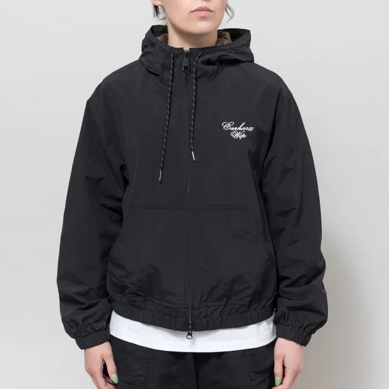 Carhartt WIP Womens Travon Jacket Black Wax-1