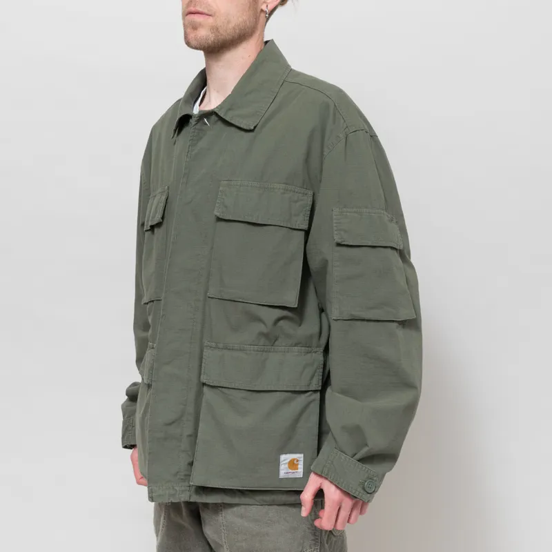 Carhartt WIP Mandelson Jacket Leaf Garment Dyed-1