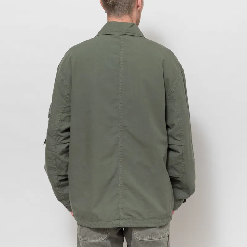 Carhartt WIP Mandelson Jacket Leaf Garment Dyed-2