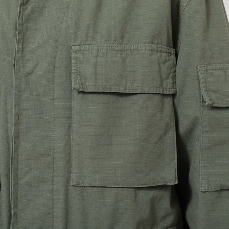 Carhartt WIP Mandelson Jacket Leaf Garment Dyed-4
