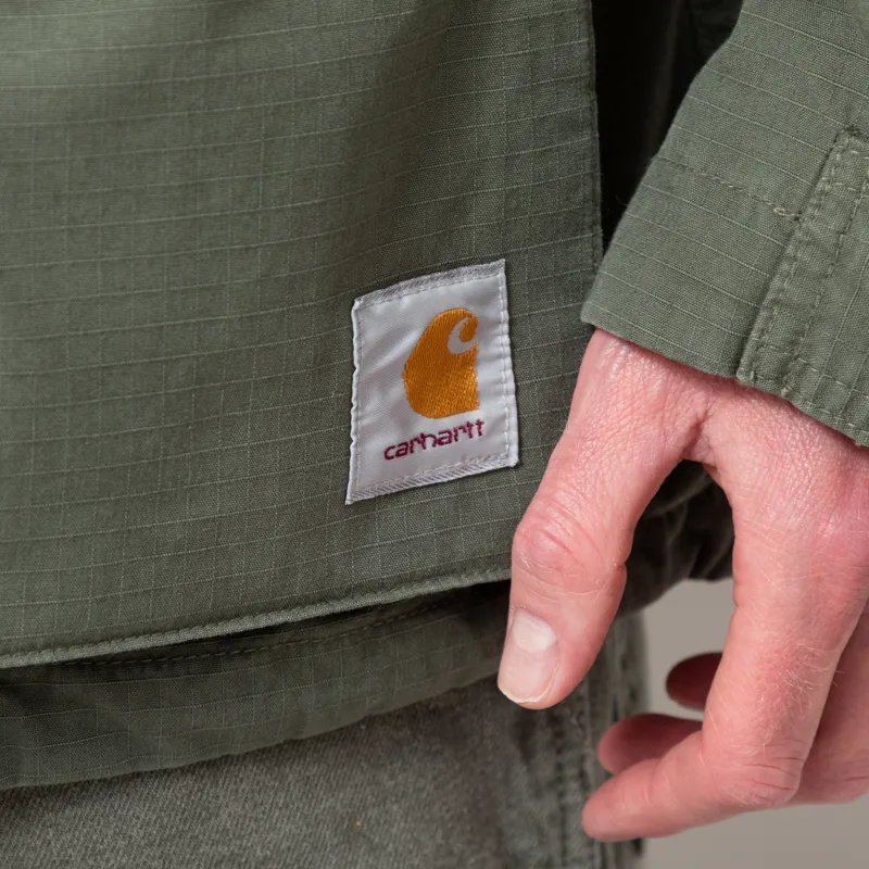 Carhartt WIP Mandelson Jacket Leaf Garment Dyed-11