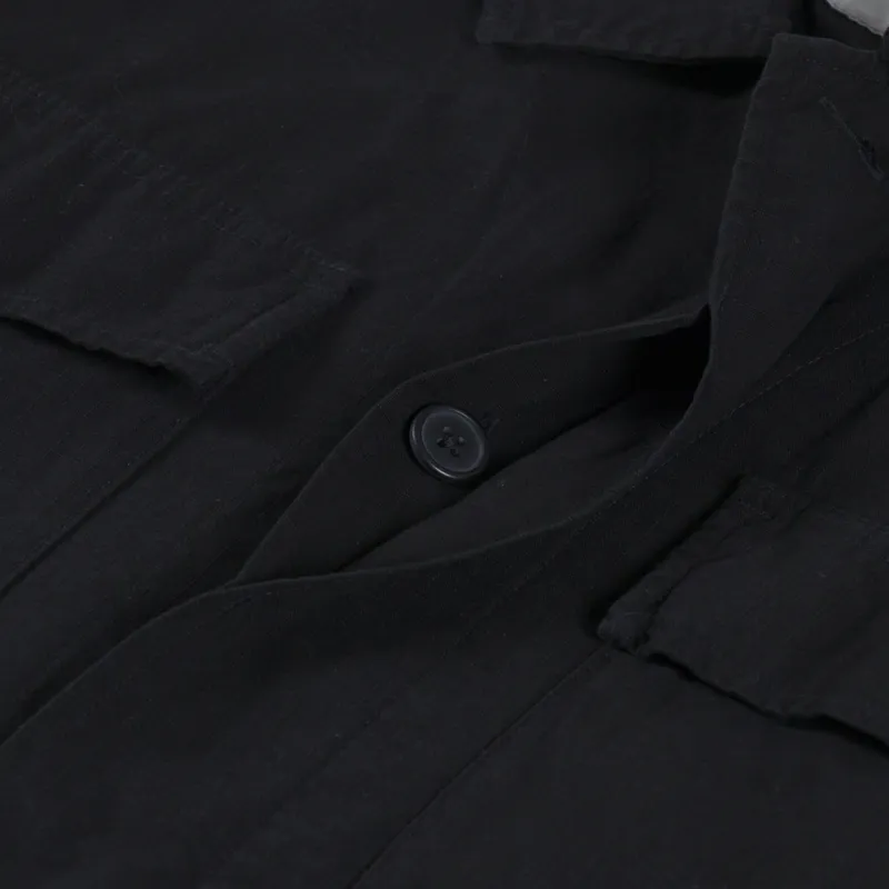 Carhartt WIP Mandelson Jacket Black Garment Dyed-11