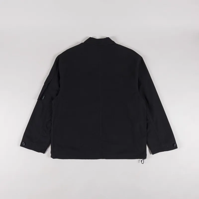Carhartt WIP Mandelson Jacket Black Garment Dyed-2