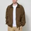 Carhartt WIP Madison Ripstop Jacket Dark Beech Black Garment Dyed