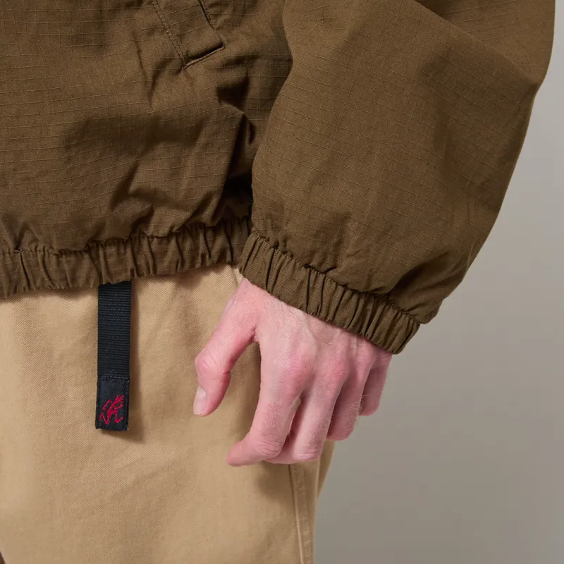 Carhartt WIP Madison Ripstop Jacket Dark Beech Black Garment Dyed-9