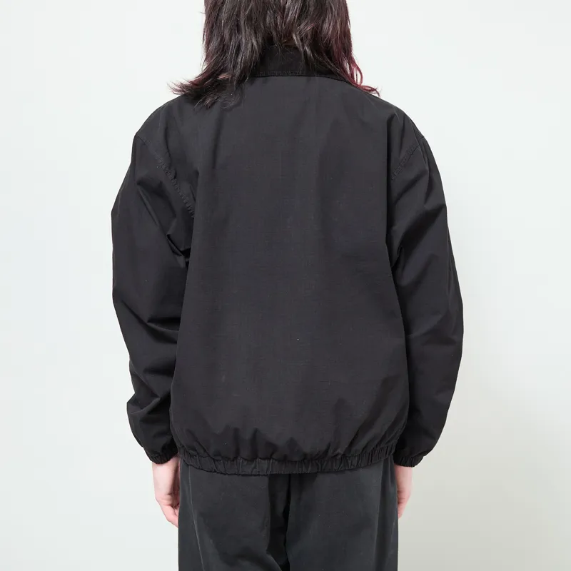 Carhartt WIP Madison Ripstop Jacket Black Wax Garment Dyed-2