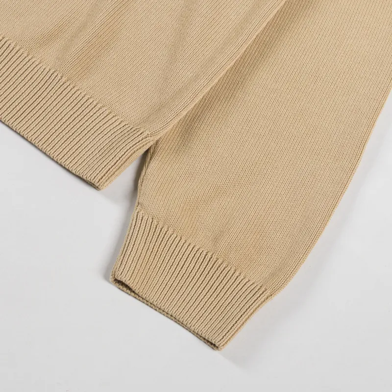 Carhartt WIP Kori Sweater Dusty H Brown Garment Dyed-7