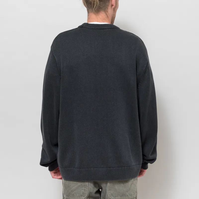 Carhartt WIP Kori Sweater Black Garment Dyed-2