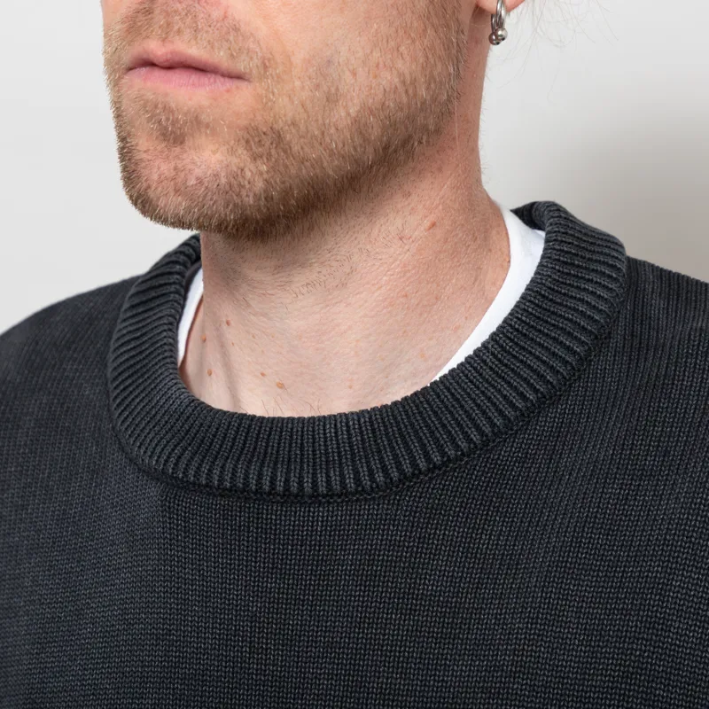 Carhartt WIP Kori Sweater Black Garment Dyed-3