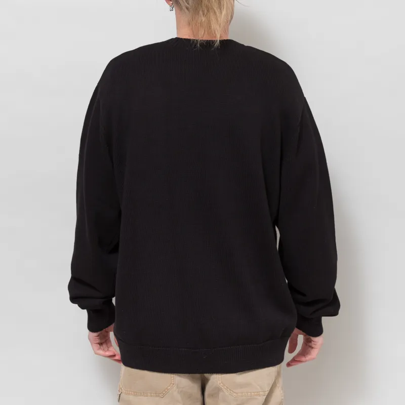 Carhartt WIP Deck Sweater Black Wax-2