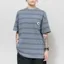 Carhartt WIP Womens Bert Pocket T Shirt Shady Blue Shady Purple