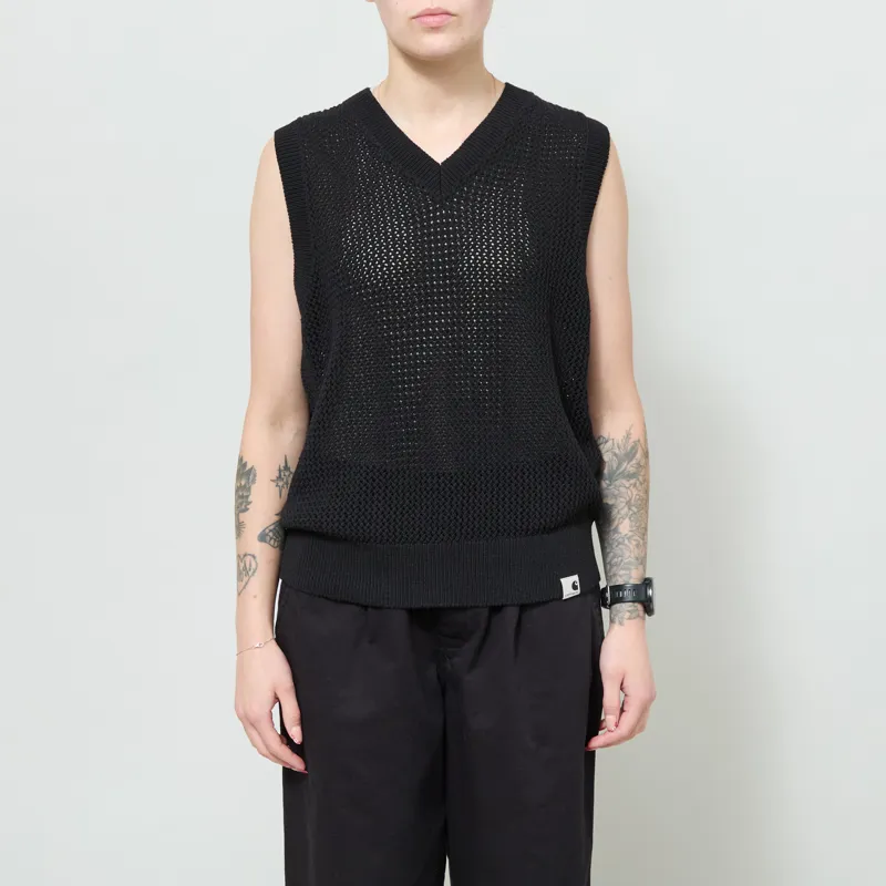 Carhartt WIP Womens Stockton Vest Black