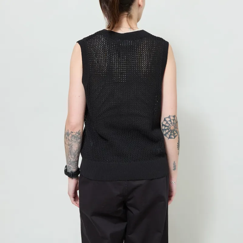 Carhartt WIP Womens Stockton Vest Black-2