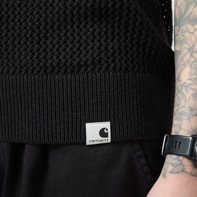 Carhartt WIP Womens Stockton Vest Black-6