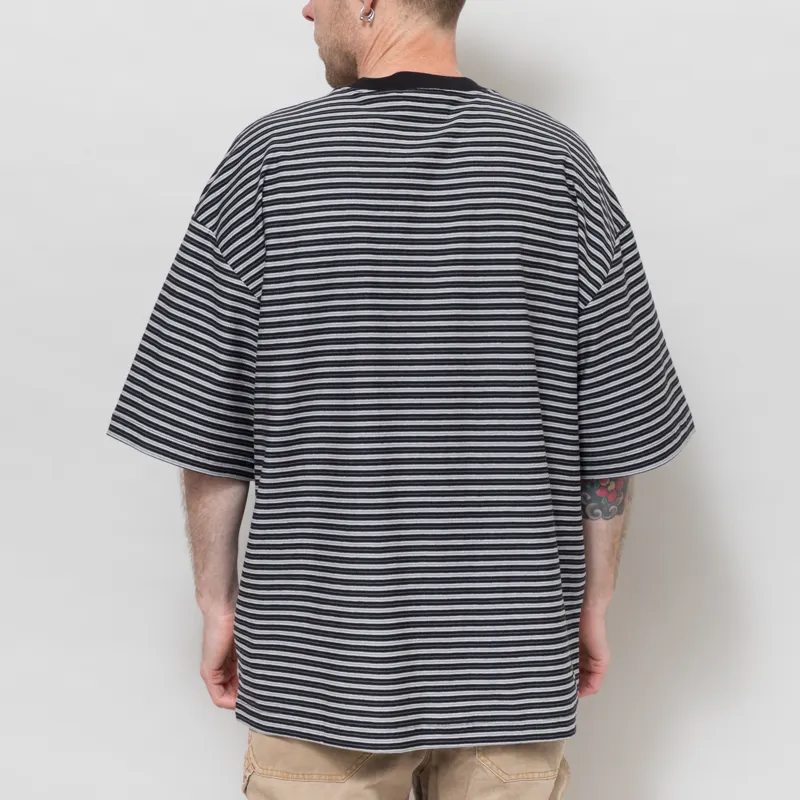 Carhartt WIP Dupree T Shirt Striped Black-2