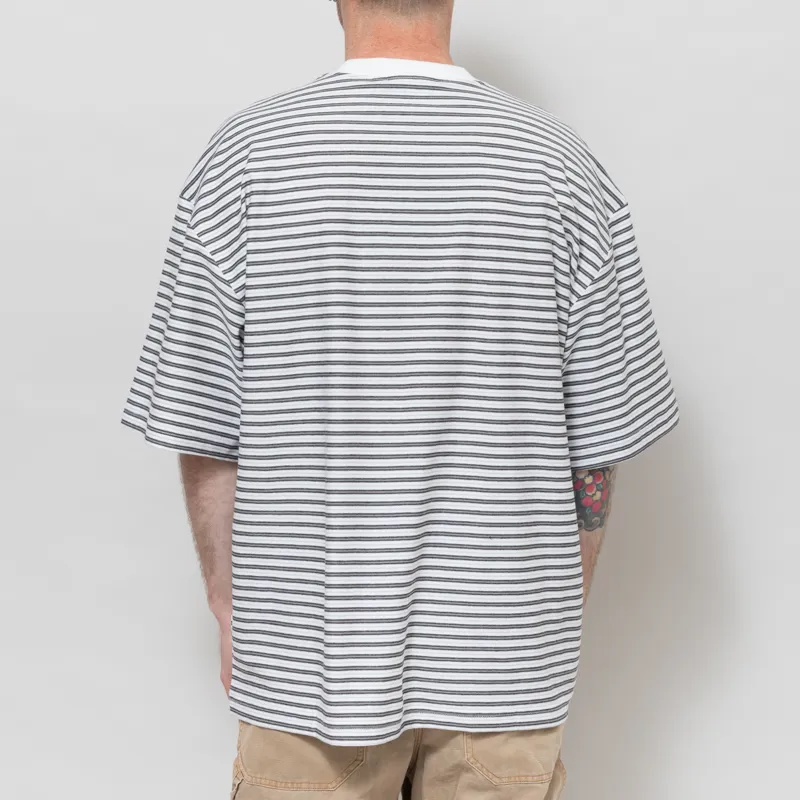 Carhartt WIP Dupree T Shirt Striped White-2